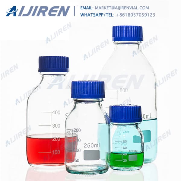 Academy glass reagent bottle 1000ml Mycap-Aijiren HPLC Vials